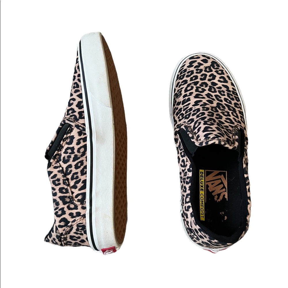 Vans Deluxe comfort leopard shoes